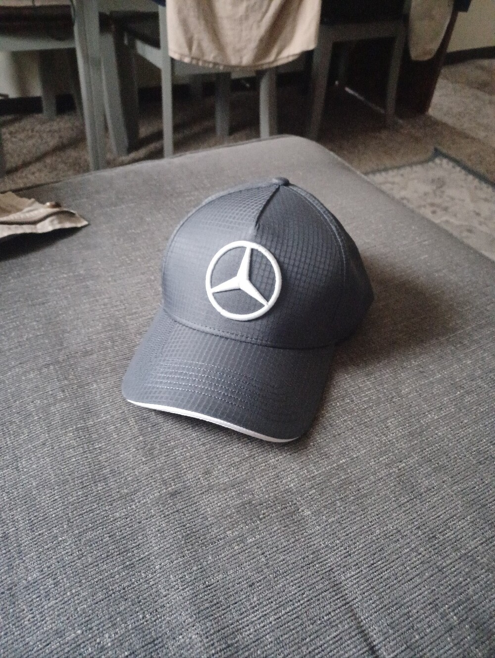 Mercedes Embroidered Logo Baseball Cap in